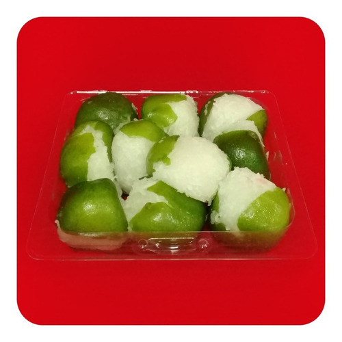 Imagen 2 de 2 de Dulce Típico Poblano - Limones Con Coco Charola De 400gr Dlt