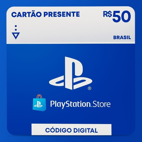 R$50 Playstation Store  Cartão Presente Digital [exclusivo]
