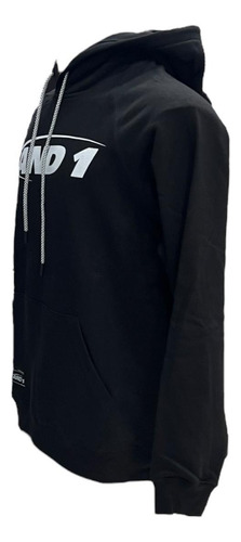 Buzo Con Capucha De Basquet Logo And1 Negro