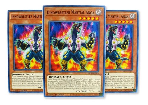 Imagen 1 de 1 de Yugi-oh! X3 Dinowrestler Martial Anga Dane-en008 Comun