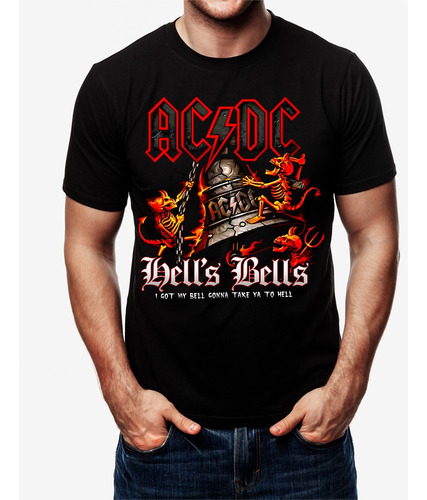 Polera Ac/dc - Hells Bells