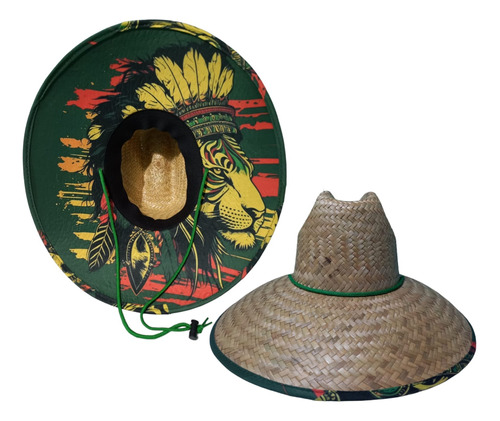 Sombrero Pescador Surf Lifeguard Hat Underbrim Print Has 