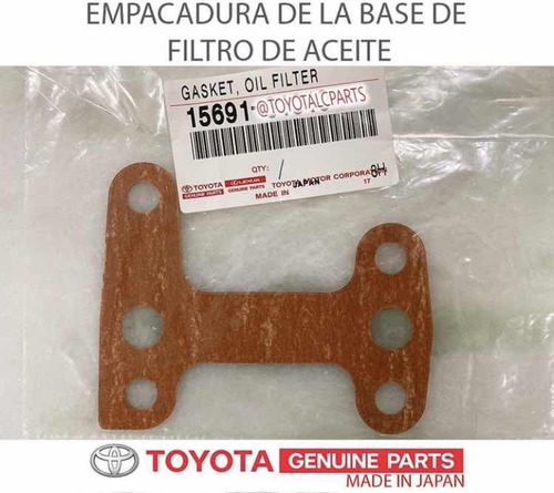 Empacadura De La Base De Filtro De Aceite Fj40 Toyota Orig