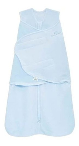 Halo Sleepsack Swaddle Micro Fleece - Pajaritas Azul, Del Re