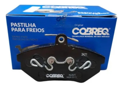 Juego Pastillas Freno X 4 Cobreq N-896