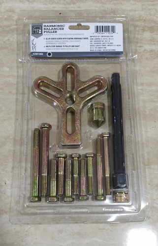 Imagen 2 de 3 de Extractor Pata Gallina Polea Damper Kit 13pcs Herramienta