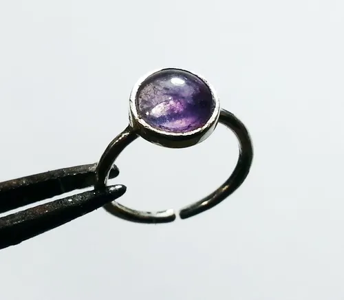 Piercing Septum Original Piedra Original Plata Oferta