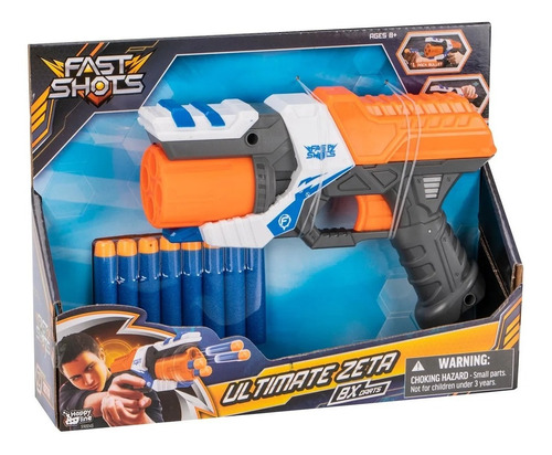 Pistola Lanzadardos Fast Shots Ultimate Zeta - Premium