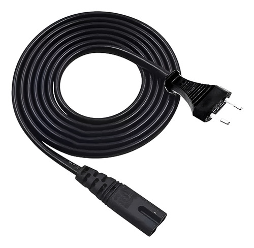 Cable Poder Tipo 8 Enchufe Nacional 1.8mts Cobre C7 C