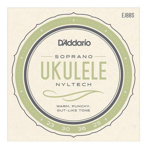 Encordado Ukelele Daddario Nyltech Soprano