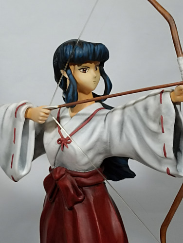 Kikyo Figura Anime Inuyasha Hecha A Mano (Usado)