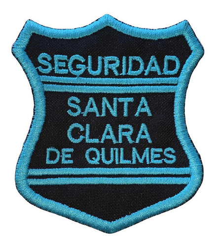 Escudo Bordado Santa Clara Quilmes Seguridad Privada
