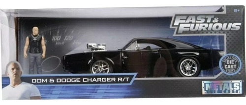 Dodge Charger Dom's F&f Dominic Toreto Jada Esc 1:24 Figura