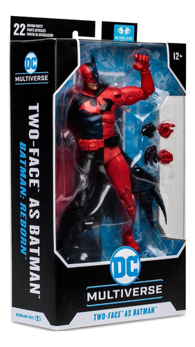 Mcfarlane Dc Multiverse Two Face As Batman Reborn