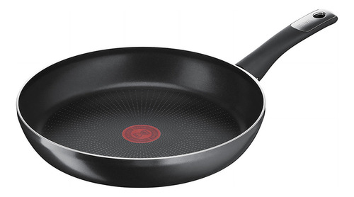Sartén T-fal 30cm Hard Titanium Plus Antiadherente Color Negro