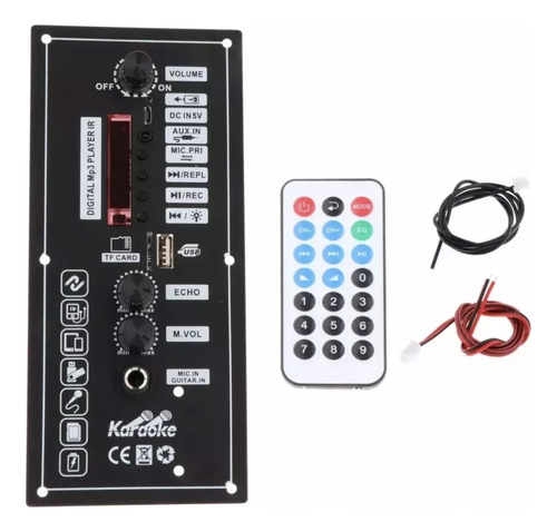 Placa Amplificadora De Mp3 Bluetooth Usb/tf/ Aux/modo 