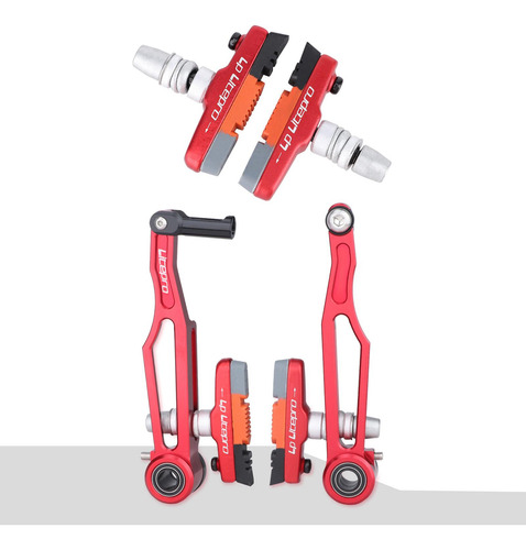 2x Bloques De Freno De Bicicleta Duraderos Yo Rojo Yo Rojo
