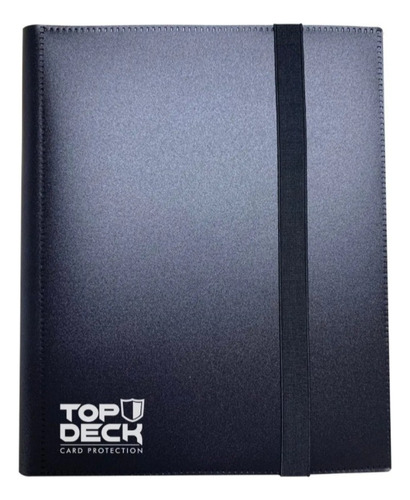 Carpeta 9 Bolsillos Negro Topdeck