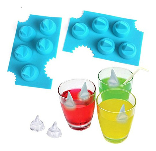 Molde De Silicona Novedoso Para Bricolaje Con Forma De Aleta