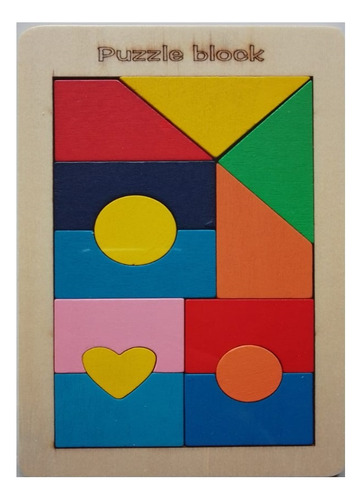 Puzzle Dreamsport M380 Rompecabeza Madera 13 Bloque Encastre