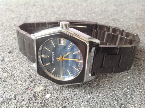 Reloj Prefect Cuerda Suizo 70's Excelente Estado No Citizen 