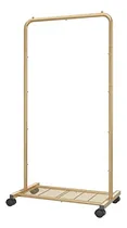 Comprar Tendederos De Ropa Para Ropa De Malla En Ruedas Color Dorado