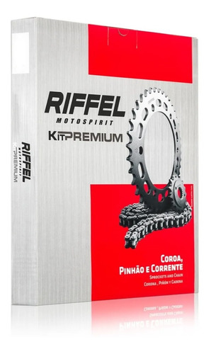 Kit Transmision Riffel Honda 200 Nx Piñon Corona Cadena