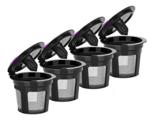 4 Unidades De Capsulas Café K-cups Filtros Reutilizables Keu