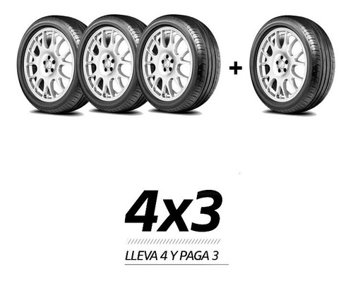 Set 4 215/45 R17 Bridgestone Turanza T001 91w