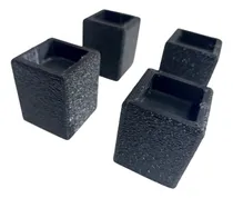 Comprar Patas Tacos Cuadrados X4 3x3cm Eleva 4cm Camas Muebles Silla