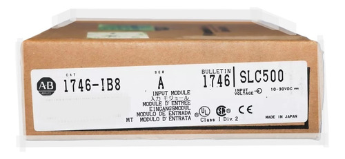 Allen-bradley 1746-ib8 Slc 500 Módulo De Entrada Digital 