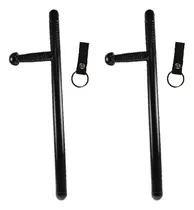 Comprar Pk 2 Baston Policia Pr24 Tonfa Tolete Macana Pvc Y Anilleta
