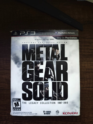 Metal Gear Solid: La Colección Legacy - Ps3 Completo (Usado)