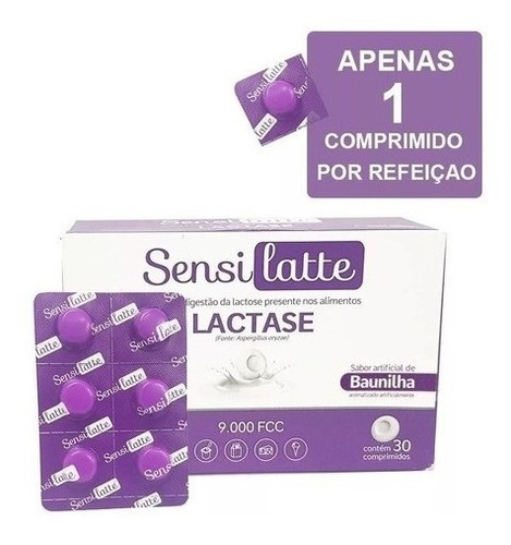 Sensilatte Lactase 9.000 Fcc C/30 Capsulas - Prati Donaduzzi