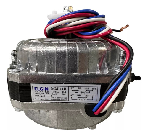 Micro Motor Ventilador Elgin 1/40