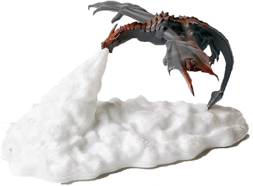 Lámpara De Mesa Gift Dragon (dragón De Hielo/fuego), Decorac