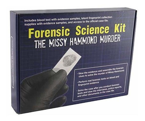 Juego De Ingenio Kit De Ciencia Forense De La Escena Del Cri