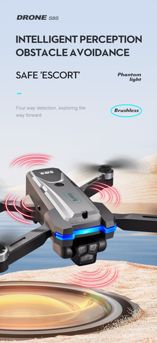 Xiaomi Drone Camera 8k Full Sensor Obstáculo Motor Brusless Preto