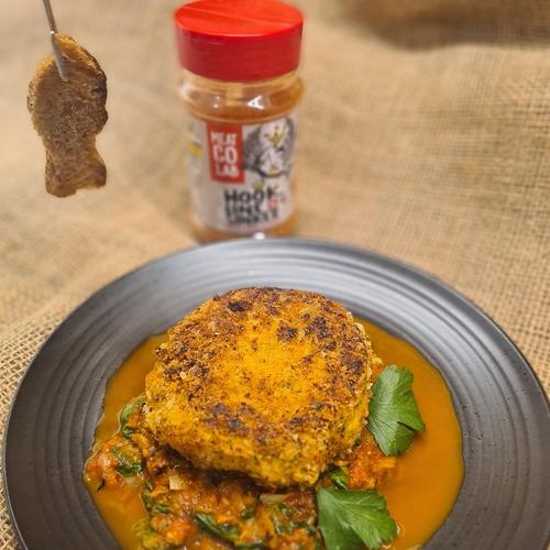 Gancho Y Frote De Platina Ajo Ahumado 210 G Para Carnes