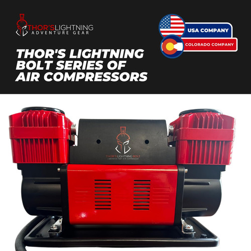 Compresor De Aire Thor Lightning Bolt 12v 10.6 Cfm