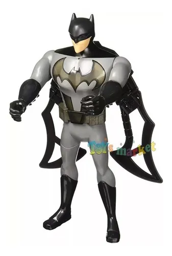 Batman Mattel Muñeco 30 Cm Mision Aerea Alas Luz Y Sonido