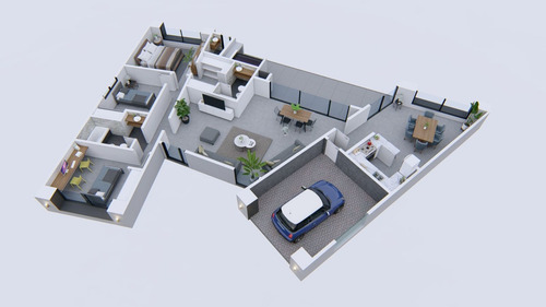 Imagen 5 de 6 de Casa En Venta De 3 Dormitorios C/ Cochera En Horizontes Al Sur