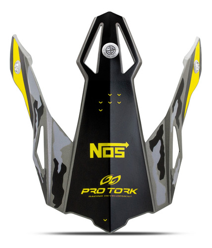 Pala + Parafuso Capacete Cross Fast Jett Factory Edition 3