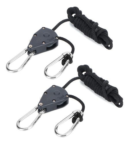Colgador Con Clip Para Cuerdas, 2 Unidades, 1,8 M, Ajustable