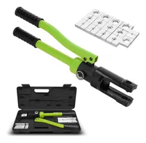 Comprar Ponchadora Pinza Hidráulica 12 Ton Juego Con 30 Pzas Kroner