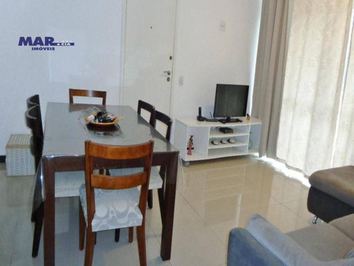 Imagem 1 de 14 de Apartamento À Venda No Guarujá, Na Praia Das Pitangueiras, Próximo Da Praia, Lazer E 02 Vagas De Garagem. - Ap11027