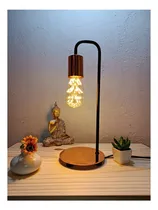 Comprar Lampara Portatil Veladora Minimalista De Mesa Moderna Estilo Color de la estructura Cobre\u002FNegro