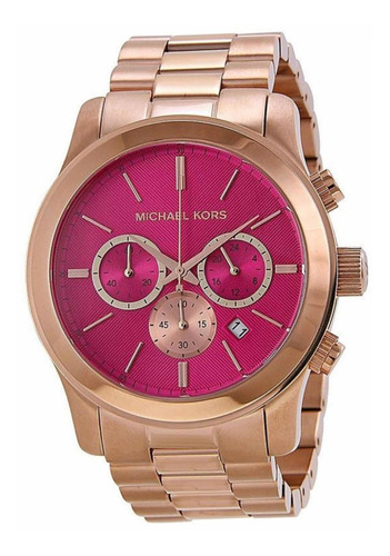 Reloj Unisex Michael Kors Runway Pink Diel Mk5931 Original (Reacondicionado)