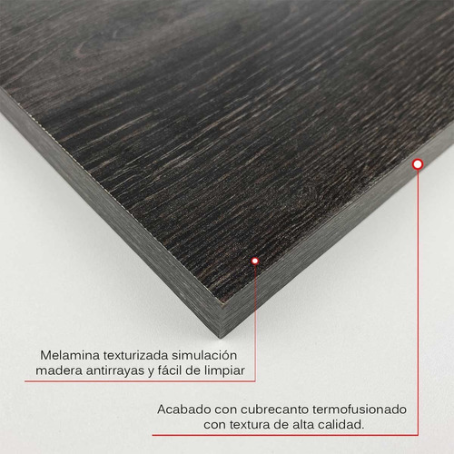 Imagen 4 de 8 de 3 Repisas Flotantes Minimalistas Melamina Vintage 30x15 Color Espresso