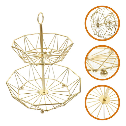 Cesta De Almacenamiento Con Soporte De Escritorio, Contenedo